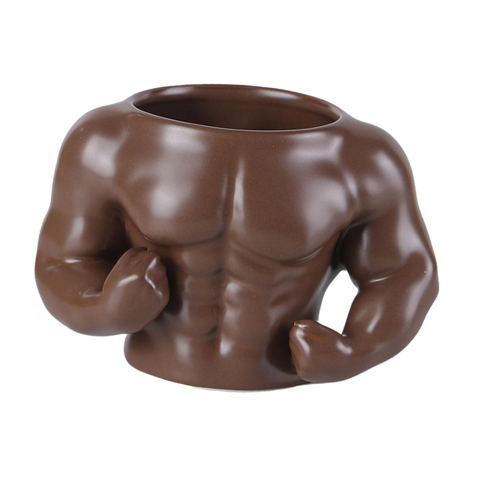 Bothyi - Taza De Cerámica Con Adorno, Taza De Café Para Bebidas Frías O Calientes, Café Para Hombres