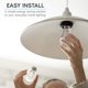 thumbnail image 3 of Bombillas LED LUXRITE A19, 9 W, 800 lm, 3000 K, E26, regulables, paquete de 4, 3 of 8