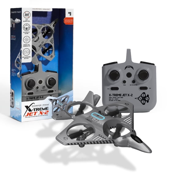 Drone de control remoto Sharper Image X-Treme Jet X-2 2.4 GHz
