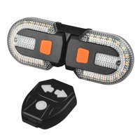 Xusx111 - Luz Trasera De La Bicicleta Dividida, Luces Traseras Recargables De La Bicicleta De Señal De Giro Usb Para Ciclismo, Aviso De Seguridad Del Ciclista Modo De Luz De La Bicicleta 5 (Solo Un Co
