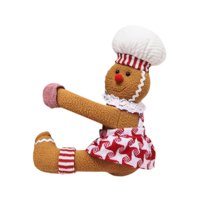 Magideal - Adorno De Árbol De Navidad De Hombre De Jengibre, Decoración De Árbol De Navidad, Decoración Divertida De , Adorno De Árbol De Pan De Jengibre C Femenino