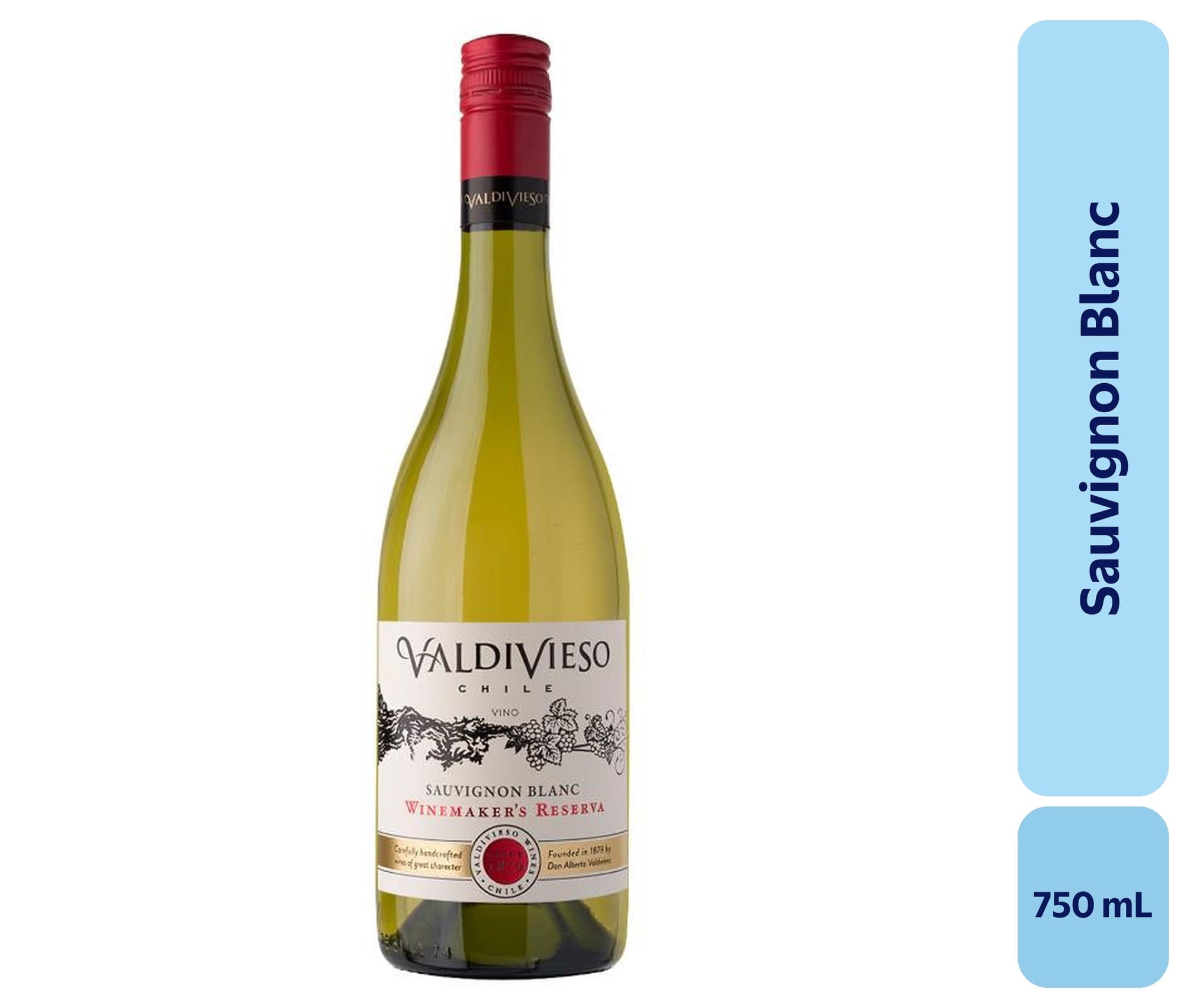 Vino Sauvignon Blanc Botella 750 mL Valdivieso