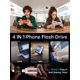 thumbnail image 4 of Memoria USB AUAMOZ 512GB para iPhone y Android Rosa, 4 of 7