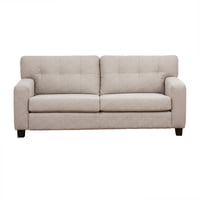 Muebles América - Sofá Berlín 3 Cuerpos Lino Sidelli Beige