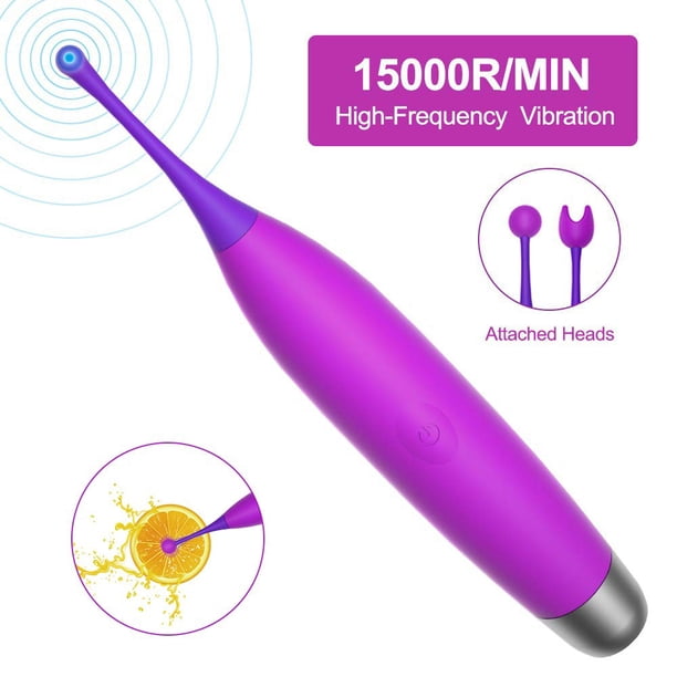 1pc Honey Bean Tease Clitoral Stimulation Massage Stick - Adult Vibrating Orgasm Pen for Female G-spot Orgasm Masturbator Sex Toys