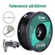 thumbnail image 4 of Filamento para impresora 3D eSun PLA PRO (PLA+), 1 kg, 1,75 mm, negro, 4 of 6