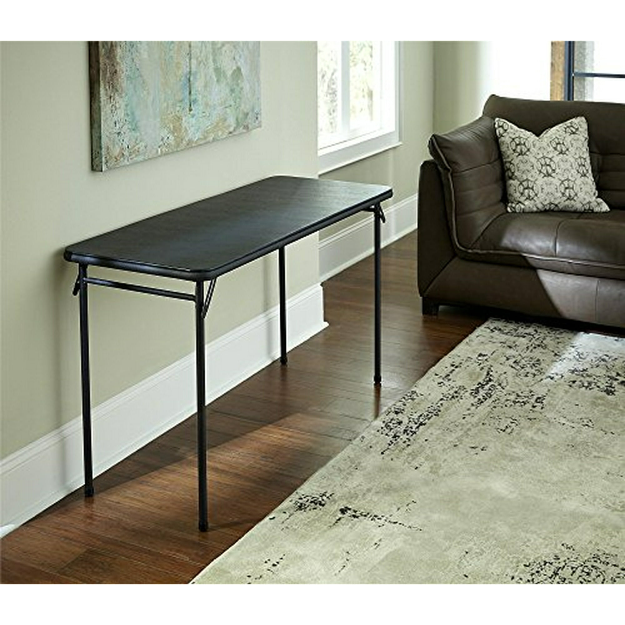 Cosco 20 "x 48" Mesa Plegable De Vinilo Superior Coscoproducts Decoración Hogar