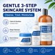 thumbnail image 2 of Set Dermgentle de Cuidado de la Piel 3 Pasos (250 ml / 100 ml / 60 ml), 2 of 9