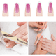 thumbnail image 4 of Limas de uñas profesionales y pulidoras, limas acrílicas lavables de grano grueso 100/120/150/180/240, limas de esmeril para uñas de gel, 4 of 5