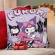 thumbnail image 4 of Kuromi Fundas de almohada de terciopelo con tema, regalos de funda de almohada, decoración para el hogar, cojín de lanzar, regalo de cumpleaños para fans y parejas.40*40cm., 4 of 6