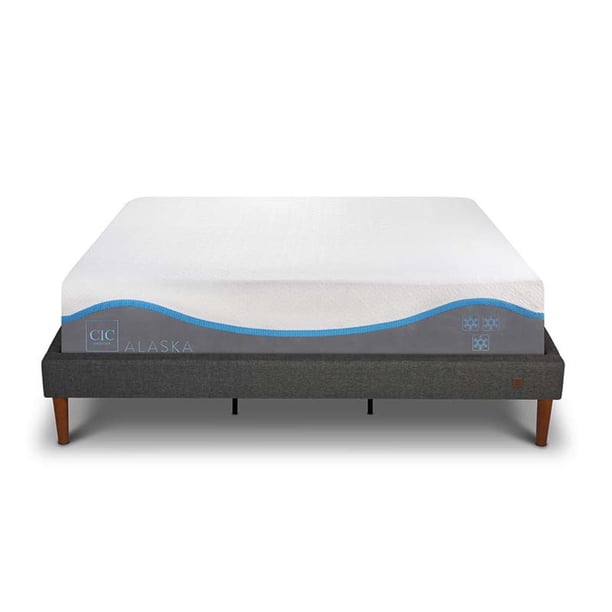 Cama Europea Curve Alaska King Base Normal