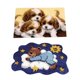 thumbnail image 2 of Juego De 2 Kits De Gancho De Pestillo Con Herramienta Básica E Instrucciones: Oso Y Cachorro, 2 of 5