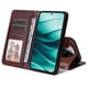 thumbnail image 2 of Funda Billetera para Xiaomi Redmi Note 14 Pro 5G con Porta Tarjetas y Soporte Ajustable Marrón, 2 of 5