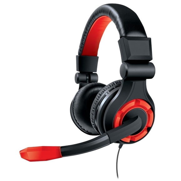 Audífonos Gamer GRX-670 RCA - extensión USB Negro/Rojo