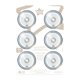 thumbnail image 1 of Tommee Tippee Natural Start Bottle Nipples, Medium Flow, 3m, 1 of 3