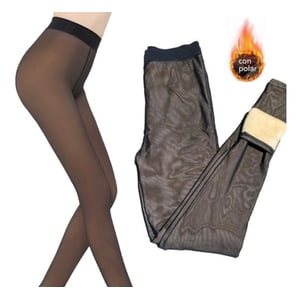 Belinda - Calza Efecto Piel Panty Con Chiporro