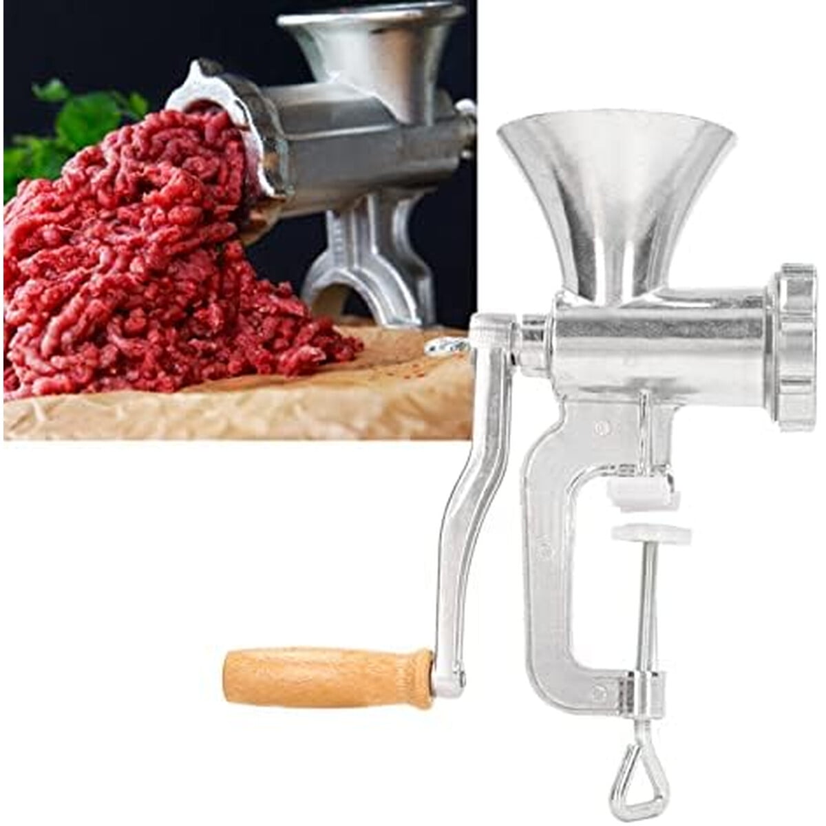 Moledora De Carne Manual Aleacian De Aluminio Cocina