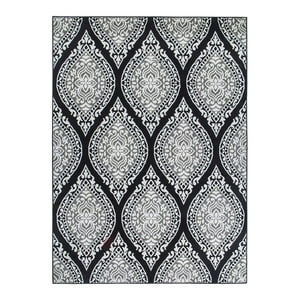 Modalfo - Alfombra Kashan King Negro 200 X 290 Cm