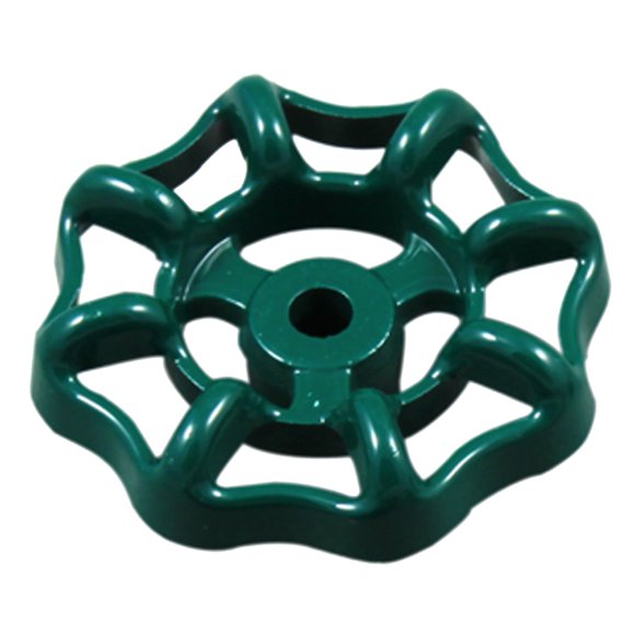 Manija de grifo LASCO 01-5111 de metal, rueda redonda