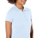 thumbnail image 3 of Camisa IZOD Polo de manga corta para mujer, azul claro, 3-5 US, 3 of 4