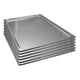 thumbnail image 1 of Bandeja Gastronómica GN 2/1 x 20 mm Acero Inox. Pack 6 Unidades, 1 of 8