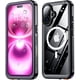 thumbnail image 1 of Funda SPIDERCASE Magnética Impermeable iPhone 16 Morado/Transparente, 1 of 2