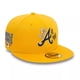 thumbnail image 2 of Jockey Gorra New Era 59Fifty Atlanta Braves MLB Seasonal Flower Dark Yellow, 2 of 7