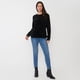 thumbnail image 4 of Sweater Mujer Chenille Trenzado Negro Corona, 4 of 5