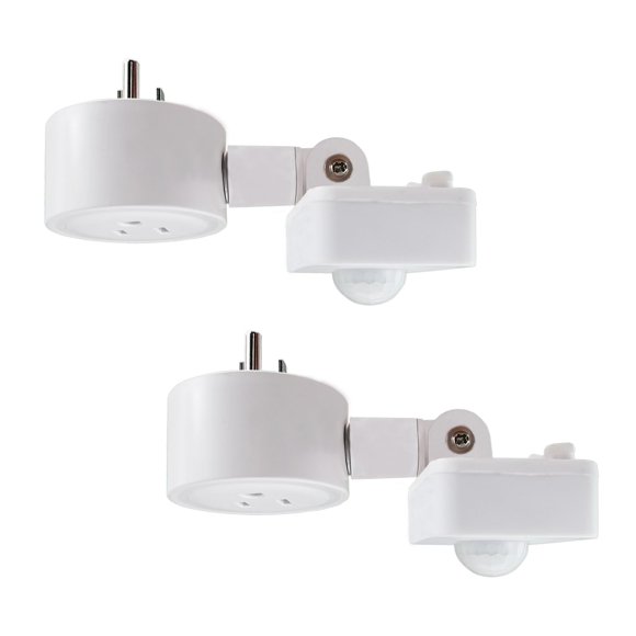 Interruptor con sensor de movimiento Taigeguang para interiores, enchufable, paquete de 2
