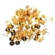 thumbnail image 1 of 100 piezas de almohadilla plana oreja poste post diy pendiente resultados joyería kc oro, 1 of 3