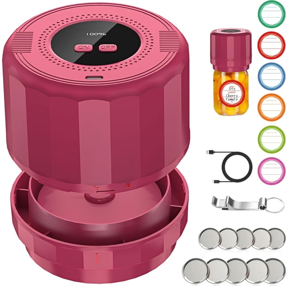 Kit de Sellador al Vacío UNERVER M11 para Tarros Mason