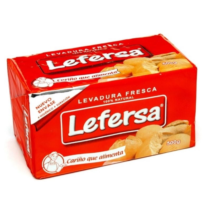 Levadura Fresca Tradicional 500 gr Lefersa