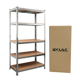 thumbnail image 1 of Estante Rack 18x90x60 Repisa Galvanizado 5 Niveles, 1 of 6