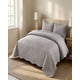thumbnail image 3 of Quilt Cubrecama De Verano King Con Relieve Color Gris, 3 of 4