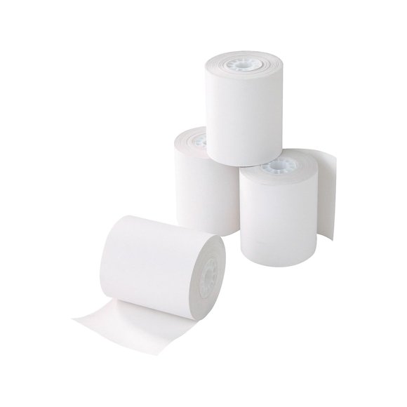 Rollos térmicos POS Staples 386547, 57 mm x 24 m, paquete de 50 unidades (18226 cc)