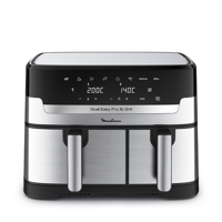 Moulinex - Freidora De Aire Easy Fry & Grill Digital Dual 8,3L