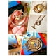 thumbnail image 5 of Collar con giratiempos chapado en oro para fans de Harry Potter, ideal como regalo o decoración, ideal para cosplay o disfraz (oro)., 5 of 6