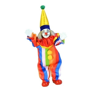 Genérico - Muñeco Payaso De 8 Pulgadas, Artesanías, Adornos De Escritorio, Bonitos Para Juegos, Favores De Fiesta, Coloridos