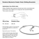 thumbnail image 4 of Pulsera con dijes PANDORA Moments Snake Chain Slider para mujer, 4 of 4