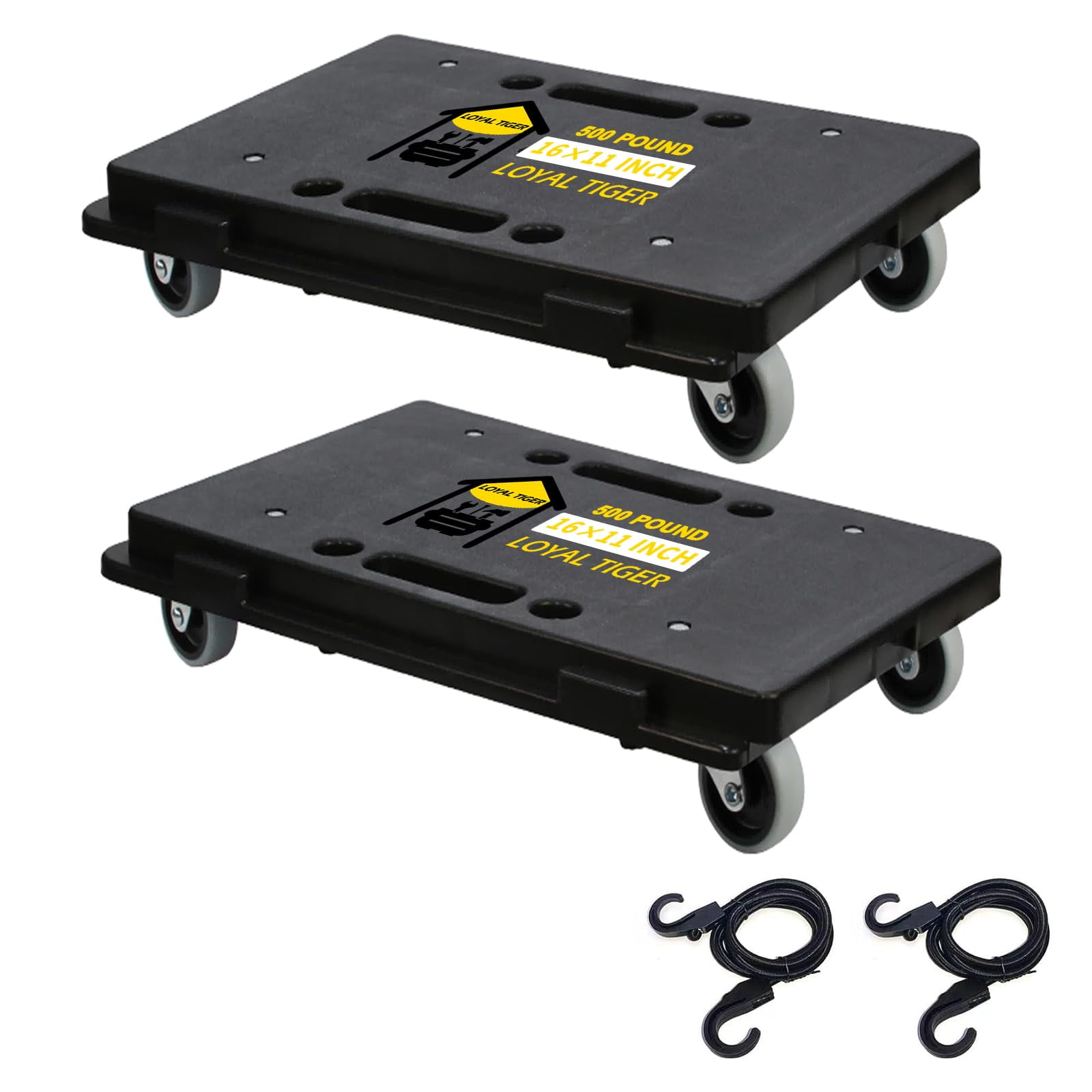 Muebles Dolly Loyal Tiger De 500 Kg De Capacidad Con 4 Ruedas