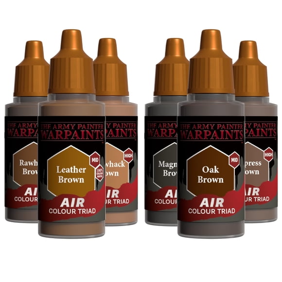 Pintura The Army Painter Air Triads Marrón Neutro 6x18ml