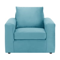 Bodevir - Sofa Kendy 1C Felpa 30 Turquesa