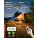 thumbnail image 5 of Guirnalda de luces solares para acampar TuopuLife, 12 m, 150 LED, impermeables, 5 of 9