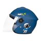 thumbnail image 4 of Casco De Bicicleta Protección Para La Cabeza A Prueba De Golpes Ventilación Ajustable Casco De Bicicleta Azul Marino, 4 of 5