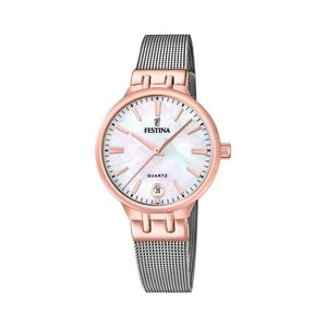 Reloj F20715/1 Festina Blanco Mujer Mademoiselle