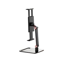 Magideal - Soporte De Escritorio Para Portátil, Soporte Para Tableta, Soporte Para Pc, Base Pesada, Resistente, Brazo De , Soporte De Pantalla 2 Secciones