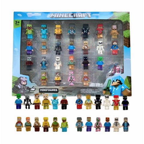 Atlas - Gran Set Minecraft 24 Figuras
