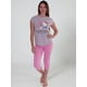 thumbnail image 2 of Pijama Mujer Hello Kitty gris M, 2 of 6