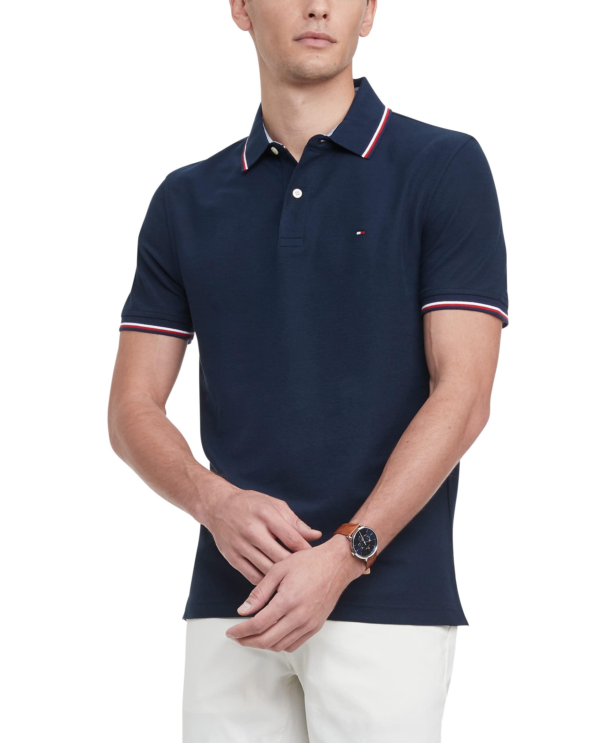 Polo Tommy Hilfiger Sport Que Absorbe La Humedad Para Hombre
