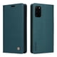 thumbnail image 1 of Funda Billetera de Cuero para Samsung Galaxy S20 Plus con Tarjetero y Soporte - Tapa Magnética Azul, 1 of 6